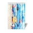 thumbnail image 1 of ABPHQTO Sand Crabs Cortina de ducha Cortina de ducha impermeable 120x180 cm, 1 of 2
