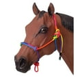thumbnail image 2 of Tough-1 Miniature Multicolor Rope Halter Large, 2 of 4