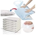 thumbnail image 2 of Bolsas de almacenamiento al vacío premium. Juego de 8 bolsas grandes. No necesita bomba ni aspiradora. Para ropa, ropa de cama, edredones, almohadas y mantas (40 x 60 cm)., 2 of 4