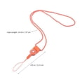 thumbnail image 4 of EeaseCA Dual Use Detachable Rotary Buckle Long Lanyard Mobile Phone Shell Rope(Orange), 4 of 8