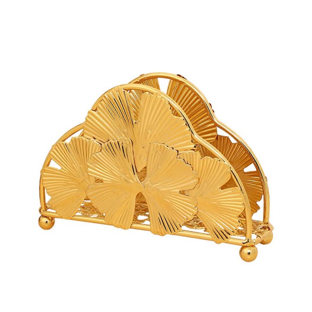 Wrought Iron Tissue Holder Wrought Iron Paper Rack Napkin Stand Supplies for Wedding Birthday New Year Paper Towel