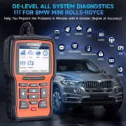 Foxwell NT510 Elite Car Scanner Bidirectional Control Test Diagnostic Tool OBDII Code Reader OBD2 Scanner Full System Full Maintenance Reset Automotive Scanner for All Cars EOBD OBD Scanner, BMW