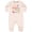 Natural Heather, variant on Grammy and Pappy Love Me Baby Fleece Romper