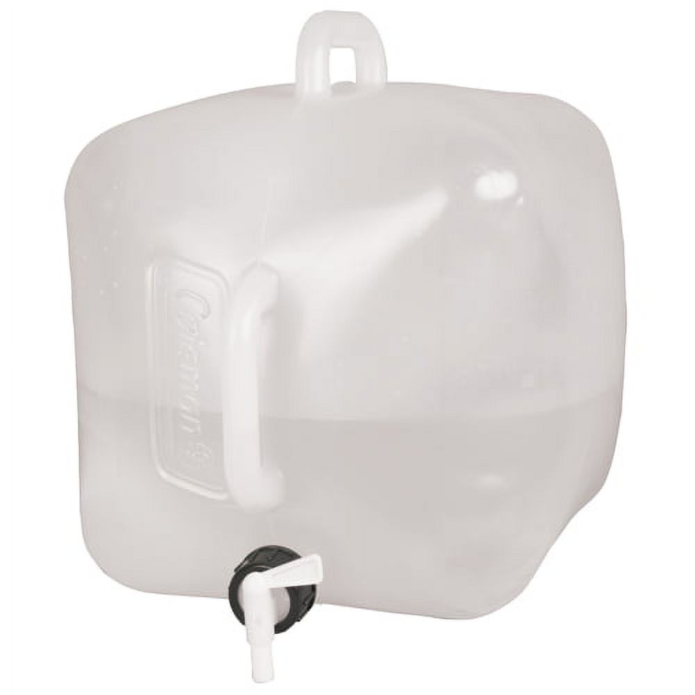 Coleman 5 Gallon Easy Carry Portable Water Carrier with Removable Spigot, Clear - image 4 of 10