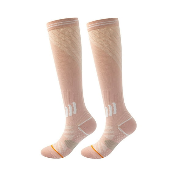 Socks Unisex Knee High Socks Mens Womens Athletic Breathable Long Socks for Running Cycling M