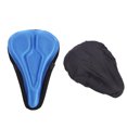 thumbnail image 2 of Bicicleta Funda de cojín de asiento de bicicleta a prueba de golpes Likrtyny cubierta de sillín de bicicleta de montaña suave ancha cómoda equipo de ciclismo, 2 of 9