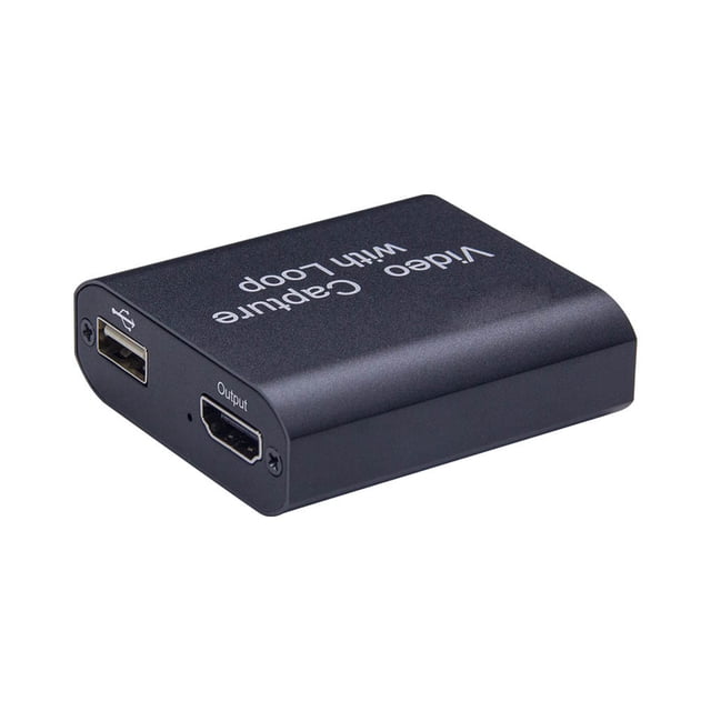 Tarjeta de captura USB 2.0 Dispositivo de captura de video de transmisión en vivo de transmisión de juegos Tarjeta de captura de salida 1080P, sin audio Yuarrent EL4564-00B
