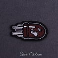thumbnail image 3 of Whale Patch Wilderness Embroidery Patch Iron On Patches For Clothes Outdoor Embroidered Patches For Clothing Applique Badge DIY, 3 of 5