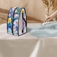 thumbnail image 3 of HELLHERO Lavender Floral Pattern Protective Travel Iron Storage Case Polyester with Zipper Closure Most Iron Home Organization Storage Solution, Bag Only, 3 of 6