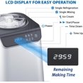 1.3 Quart Ice Cream Maker Machine with Builtin Compressor, Fully