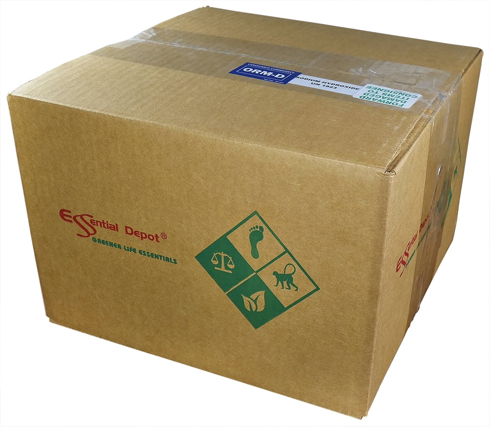 32 lbs Food Grade Sodium Hydroxide Lye Micro Beads - 16 x 2lb Bottles