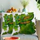 thumbnail image 5 of St. Patrick's Day Pillow Cover Sham Decorative Cushion Case Irish Clover Shamrock Home Decor Throw Pillowcase for Sofa Chair Bedroom Living Room Party Festival Holiday Celebration Accessories, 5 of 7