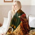 thumbnail image 5 of Flannel Fleece Throw Blanket, Soft Large Throw Blanket, Lightweight Cozy Plush Throw Blanket Fit Sofa Bed, 40"x50", Chickens, 5 of 7