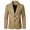 Khaki, variant on Vedolay Men's Suit Jackets Casual Blazer Jackets for Men 2023 Long Sleeve Open Front Button Jacket,Khaki L