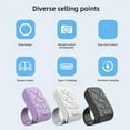thumbnail image 4 of QAOlDH Portable Wireless Bluetooth-compatible Remote Control Selfie Fingertip, 4 of 8