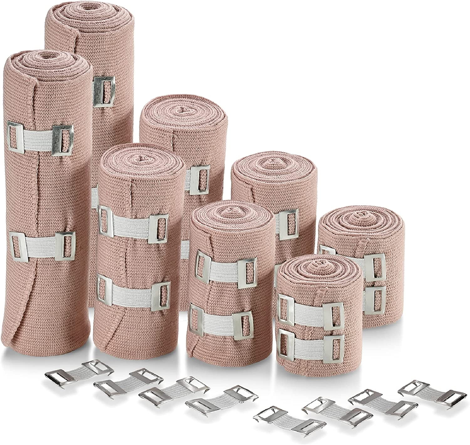 MEDca Elastic Compression Bandage Wrap First Aid Bandage Roll