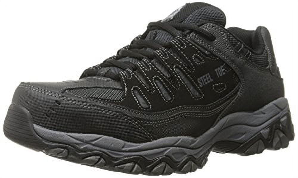 oxígeno matriz giro Skechers Work Men's Cankton Lace Up Athletic Steel Toe Safety Shoes - Wide  Available - Walmart.com