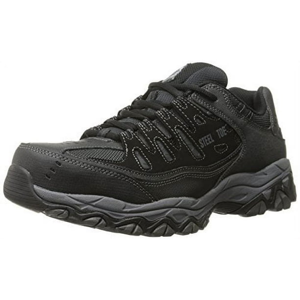 Work Men's Cankton Lace Up Athletic Steel Toe - Wide Available - Walmart.com