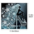 thumbnail image 3 of Rewenti Elegant Lady Diy Rhinestone Art Kitgraceful Female Figure Patternhigh-Quality Canvas Shiny Diamonds Fullpartial Drill for Home Wall, 3 of 6