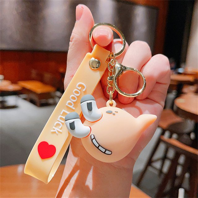 Lindo Alfabeto Lore Llavero De Dibujos Animados 26 Letras Para Hombres Mujeres Bolsa Colgante Adornos Coche Accesorios Amigo Regalos