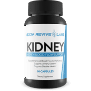 Kidney Support - Kidney Blood Flow Support - Help Support Improved Kidney Function with Improved Blood Flow - Help Enhance Cleansing - Support Overall Health - Bloodflow Support Kidney Care