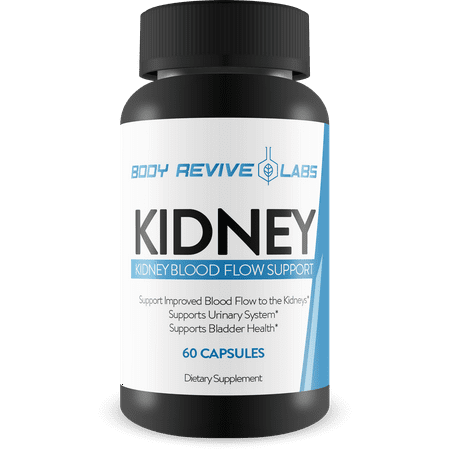 Kidney Support - Kidney Blood Flow Support - Help Support Improved Kidney Function with Improved Blood Flow - Help Enhance Cleansing - Support Overall Health - Bloodflow Support Kidney Care