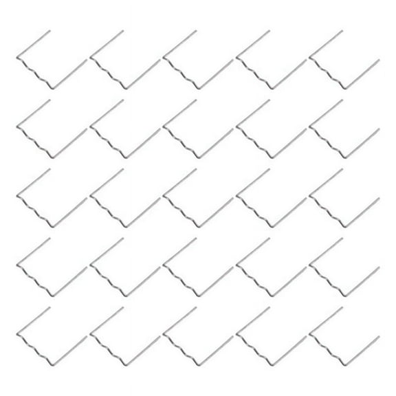 1000Pcs Metal Standard Pre Cut 0.6mm Hot Staples for Plastic Stapler Car Bumper Repair Welder Wires Car Repair Tool