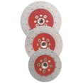 thumbnail image 3 of Ruibeauty M14 Double Sided Brazed Diamond Coated Grinding Disc Cutting Wheel 100/115/125Mm, 3 of 5