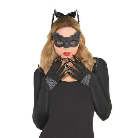 Suit Yourself Batman: The Dark Knight Rises Catwoman Costume Accessory Supplies for Adults, Include a Mask and Gloves
