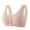 Pink, variant on Darzheoy Bras for Women No Underwire Casual Sexy Front Closure Bras Shaping Cup Wide Strap Bra Plus Size Elastic Wirefree Bras 46/105