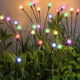 thumbnail image 2 of Luces LED de luciérnaga Solar, decoración de jardín al aire libre, luces de paisaje impermeables, fuegos artificiales, lámparas de césped, hogar, país, balcón, 2 of 4