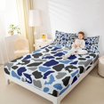 thumbnail image 4 of Feelyou Hunting Bass Fish Teen Twin Sheet Sets, Polkadots Camouflage Bedding, 3pcs, 4 of 7