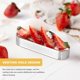 thumbnail image 5 of 12Pcs Oval Tartlet Molds French Dessert Mousse Fruit Pie Tart Ring, 5 of 5