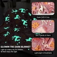 thumbnail image 2 of Luminous Fleece Plaid Blanket -1.52.0m Luminous Flannel Fleece Blanket Suitable for Children Boys Girls Adults, 2 of 5