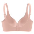 thumbnail image 3 of Tosmy Women Bras Casual Adjustable Breathable Top Bra Underwear No Underwire Gathering Everyday Bras, 3 of 5