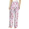 thumbnail image 3 of Daiia Seahorse and Starfish Women's Sleep Pant with Pockets and Drawstring,Pajama Pants-X-Large, 3 of 9