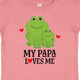 thumbnail image 4 of Inktastic My Papa Loves Me Boys Frog Boys Baby T-Shirt, 4 of 5