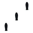 thumbnail image 4 of relayinert Pot Poignée Couvercle Cuisine Poignée Protection Tampon Résistant à la Chaleur Couvre Noir 3Set, 4 of 6