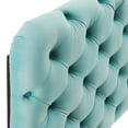 thumbnail image 3 of Ergode Lizzy Tufted Full/Queen Performance Velvet Headboard - Mint, 3 of 5
