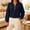 Navy, variant on BUIGTTKLOP Cropped Sweatshirts for Women Lightfleece Lined Half Zip Collared Pullover Tops Loose Fit Comfy Top Fall Fashion Outfits Clothes