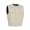 Sand, variant on Daniel Smart Men’s Canvas Motorcycle Vest – Short-Cut Riding Vest with Hidden Zipper, Reinforced Stitching & Customizable Back Panel