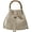 Khaki, variant on Straw Purse for Women, Summer Straw Bucket Bag Trendy Hobo Bag Straw Shoulder Crossbody Handbags with Bamboo Handle