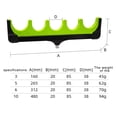 thumbnail image 4 of braveheart Fishing Rod Pole Holder Carp Bank Rest Tripod Head Rack Pole 5 Hole 312mm, 4 of 6