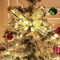 thumbnail image 2 of Christmas Tree Lights, 10m Christmas Tree Lights, Christmas Tree Decoration, New Year, Party, Wedding Pavilion, Christmas Tree Decoration, Outdoor Decoration (Gold), 2 of 5
