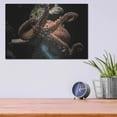 thumbnail image 4 of Luxe Metal Art 'The Kraken' by Epic Portfolio Metal Wall Art, 16"x12", 4 of 9