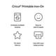 thumbnail image 3 of Planchador imprimible para telas oscuras Cricut, 10 hojas, 3 of 7