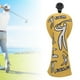 thumbnail image 3 of Cubierta de Cabeza de Golf Sharpla PU Amarillo a Prueba de Agua, 3 of 8