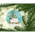 thumbnail image 2 of Carolines Treasures BB9340CO1 Scottish Blackface Sheep Christmas Ceramic Ornament 3 in multicolor, 2 of 3