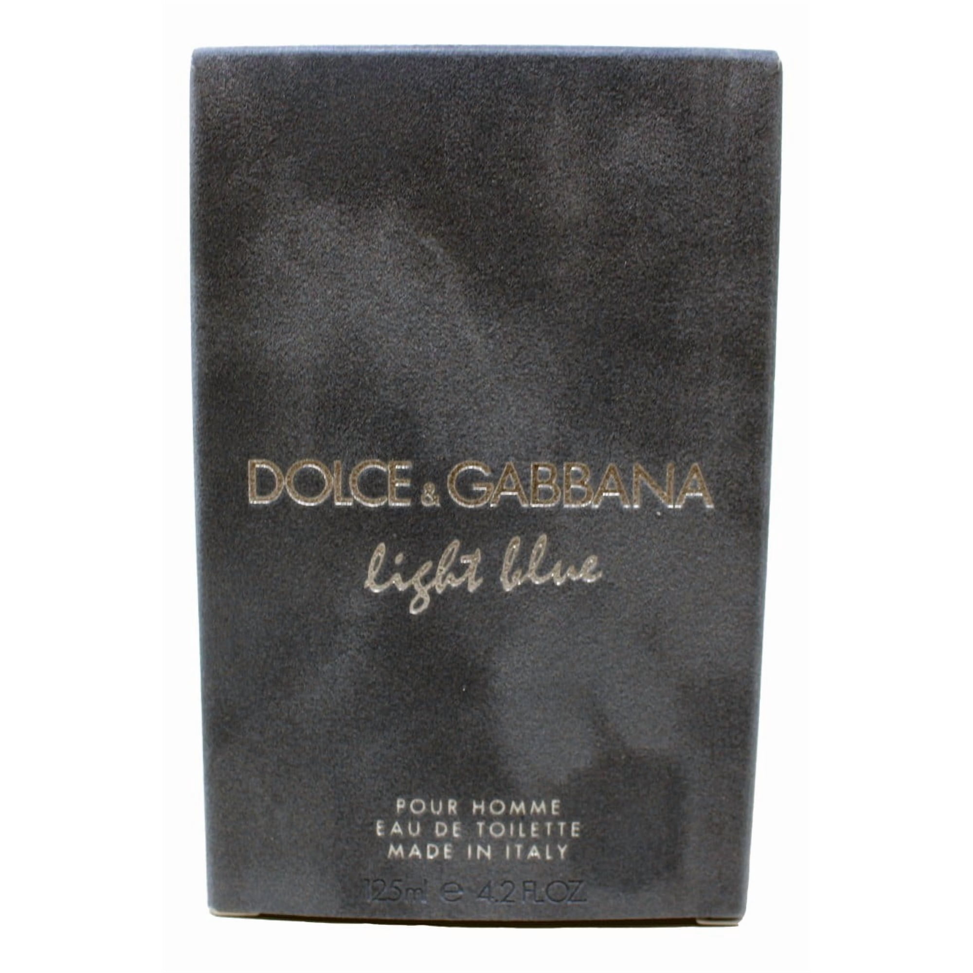 Light Blue by Dolce & Gabbana Eau De Toilette Spray 4.2 oz for Men