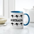 thumbnail image 4 of CafePress - Kangaroos Australia Mug - 11 oz Ceramic Mug - Novelty Coffee Tea Cup, 4 of 4